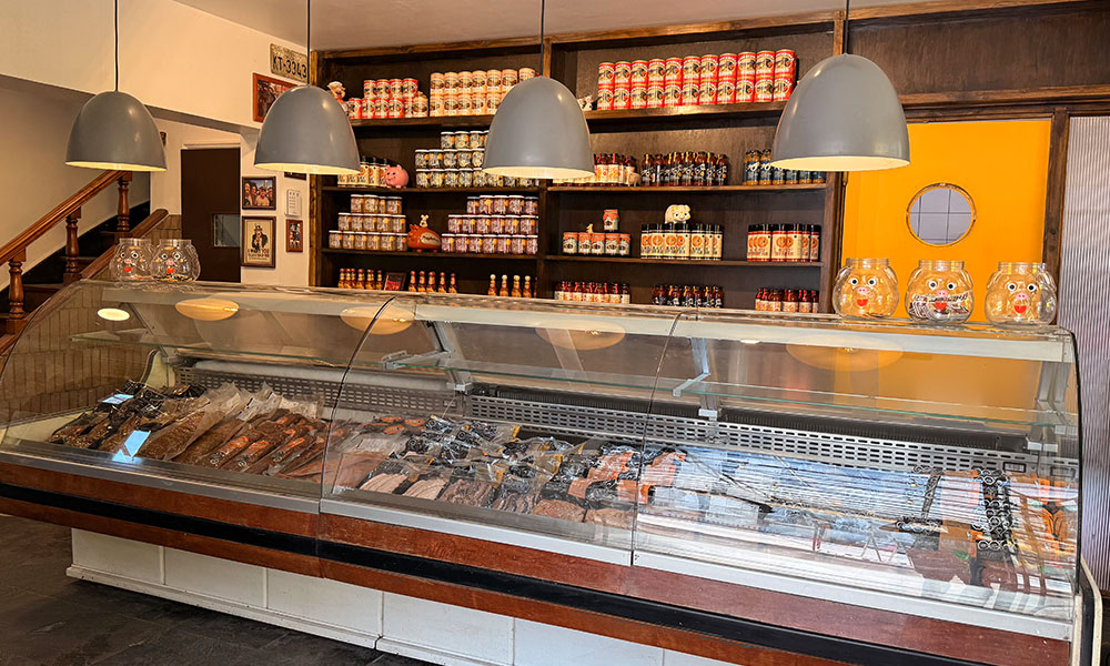 Fachada de la entrada principal de nuestro smokehouse