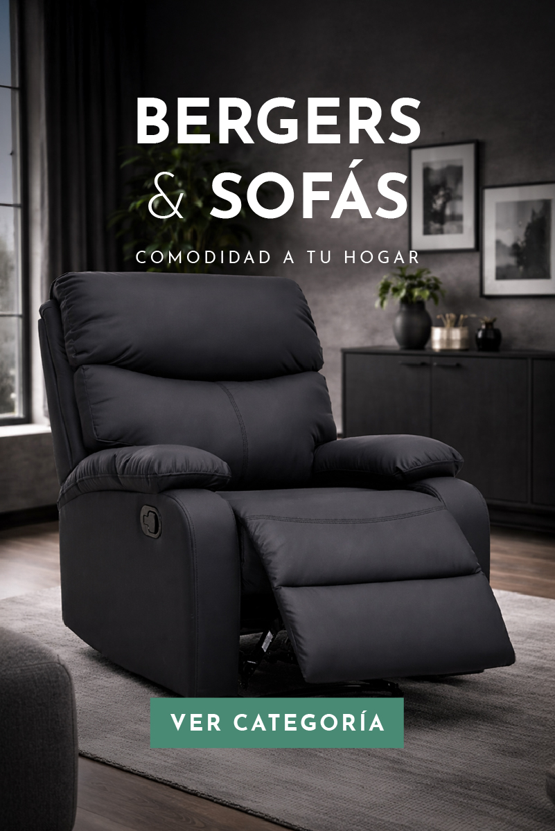 Sofás y Bergers