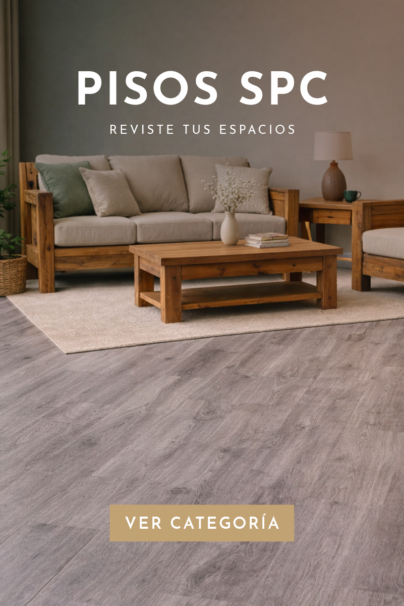 Pisos SPC con ¡Despacho gratis! (Compras sobre $100.000 | RM)